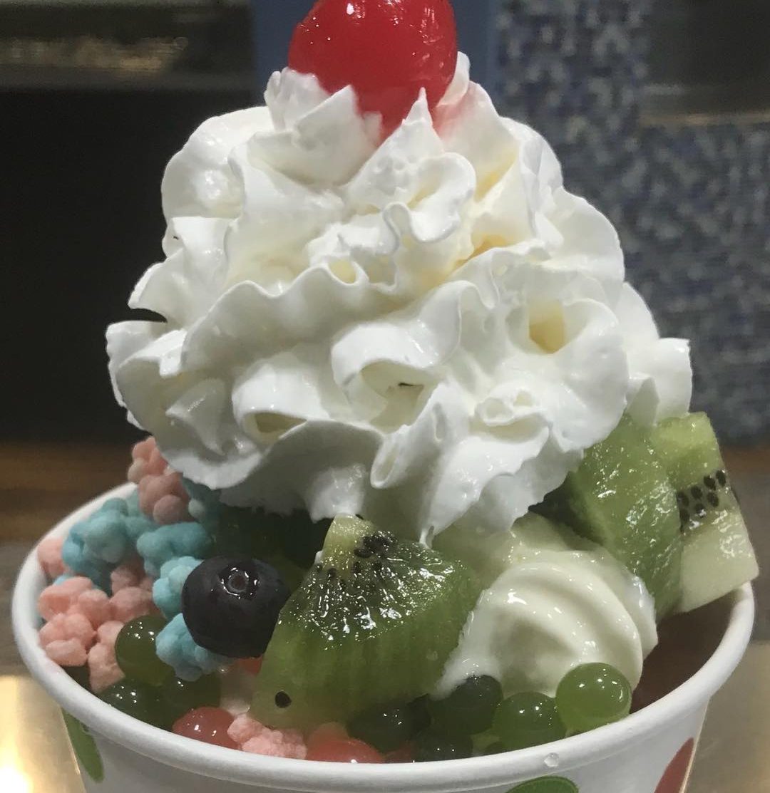 Menu Official Bliss Frozen Yogurt site & Online Ordering